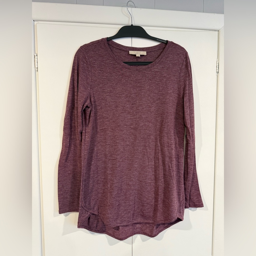 LOFT Long Sleeve Tunic Tee